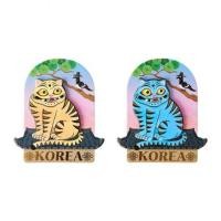 ราคา [Korean Folk Painting Tiger and Magpie Refrigerator Magnet] Refrigerator Magnet Travel Souvenir Gift for Foreigners (54409385188)