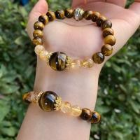 ราคา ต้นฉบับคริสตัลธรรมชาติสีเหลืองเสือตาหินสีเหลืองทาวเวอร์คริสตัลสร้อยข้อมือ (53409269208)