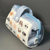 ราคา Ins Style Puppy Pencil Case Simple Large Capacity Junior High School Student Stationery Bag (54814214967)