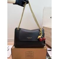 ราคา C Kojia หญิงกระเป๋าเชลซี 30 Cowhide Underarm Bag Flap Bag กระเป๋าโซ่ไหล่กระเป๋า Messenger ขนาดใหญ่พร้อมจี้เชอร์รี่ (44283011752)