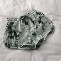 ราคา WZLNZ81 Tie-Dye กางเกงขาสั้นผู้หญิงบางสไตล์ตรงหลวม Slimmer ดู All-Match Home Casual กางเกงขากว้างกางเกงโยคะ a @- (53315265409)