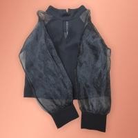 ราคา เสื้อสีดำ แขนผ้าใยแก้ว(มือสอง) (16763885087)