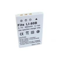 ราคา แบตเตอรี่กล้อง รุ่น LI-80B / Li80b แบตกล้องโอลิมปัส Olympus T-100, T-110, X-960 Replacement Battery #208 (671195133)