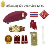 ราคา เครื่องแบบ ลูกเสือสามัญรุ่นใหญ่ ม.1-ม.3 หมวกลูกเสือ และเครื่องหมายต่างๆ ขอบิลเบิกโรงเรียนทางช่องแชท (26629981232)