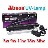 ราคา หลอดไฟยูวี ยี่ห้อ ATMAN​ UV lamp รุ่น UV-5W/ UV-9W/ UV-11W/ UV-18W/ UV-36W (25531294408)