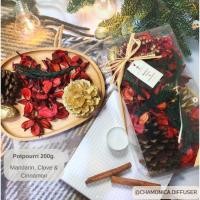 ราคา บุหงา Potpourri ดอกไม้แห้งหอม ปรับอากาศ แบบกล่อง Collection Christmas (19864363588)