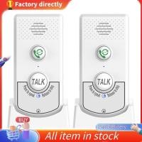 ราคา ในสต็อก-Intercoms Wireless สําหรับ Home Voice เครื่องโทรแบบสองทิศทาง Home Ultra Long Distance Wireless Voice Interphone Elder Caller (43281474955)