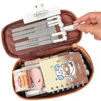 ราคา MEET Zippers Pen Case กระเป๋าดินสอ กระเป๋าใส่ดินสอขนาดใหญ่ กระเป๋าใส่ปากกาที่กว้างขวาง (55062241670)