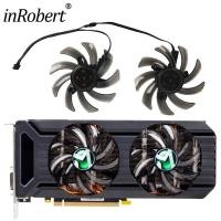 ราคา * 2 ชิ้นใหม่ 85 มิลลิเมตร FD7010H12S FDC10H12S9-C Cooler พัดลมเปลี่ยนสําหรับ Palit GeForce GTX 1070 Ti 1070 1060 1080 GTX1060 Dual Video Card- (44081779515)