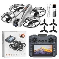 ราคา โดรนYL05 Drone Profesional กล้องพร้อมหน้าจอ กล้องควบคุมระยะไกล การสลับกล้องคู่,การหมุน360 (43474467993)
