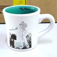 ราคา อย่างเป็นทางการ My Hero Academia x Bunbogu Cafe Midoriya Izuku Retro Motif แก้วเซรามิค Deku Merch Japan Onified (56012717203)
