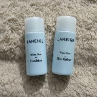 ราคา Laneige White Dew Skin Refiner & Emulsion(15mlx2pcs) (1712776766)