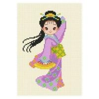 ราคา PINN SHOP ชุดปักครอสติช : Japanese Fan Dance [ITD-01] (29744035575)