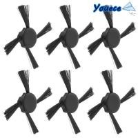 ราคา YOUECE 6PCS แปรงเครื่องดูดฝุ่น,สวมใส่สี่แขนแปรงสูญญากาศ,ที่มีประสิทธิภาพกวาด ABS สีดําหัวแปรงสูญญากาศสําหรับ Neato D Series D7 D5 D3 D7500, D7 D5 D3, D7500 (56513155108)