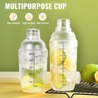 ราคา แก้วเชค ค็อกเทล Cocktail Shaker Mixer กระบอกเชค จิกเกอร์ เชคเกอร์ 500ml / 700ml (19632191202)
