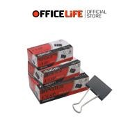 ราคา ORCA (ออร์ก้า) คลิปหนีบกระดาษ สีดำ คลิปดำ คลิปหนีบ รุ่น No.111 / 112 / 113 ( 1กล่องเล็ก ) (43879090385)