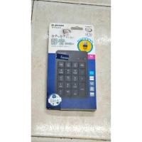 ราคา แป้นพิมพ์ตัวเลขไร้สาย (Wireless Numeric Keypad) ในภาพคือแบรนด์ ELECOM รุ่น TK-TDM022SBK (46964470315)