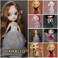 ราคา OKHALLO เสื้อยืดกระโปรงไหมพรม Handmake Mini Elegant กางเกงยีนส์กางเกง,ของขวัญของเล่นแฟชั่น DIY อุปกรณ์เสริมชุดง่ายชุดว่ายน้ําสําหรับ azone19 ICY DBS ตุ๊กตาสําหรับตุ๊กตาบลายธ์ (54413520304)