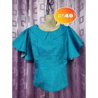 ราคา เสื้อไหมลาว​ เสื้อไหมม่อนรอบ40 (8115881609)