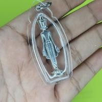ราคา พระปางเปิดโลก เนื้อโลหะ สีเงิน เลี่ยมกรอบ พระแท้ พระเครื่องพระปางเปิดโลก พระปางเปิดโลก พระปรางเปิดโลก (10900155277)