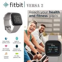 ราคา Fitbit Versa 2 Health & Fitness Smartwatch สมาร์ทวอทช์ฟิตเนส (52964978008)