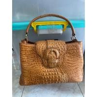 ราคา กระเป๋าถือ Guy Laroche Brown Preloved (28344920210)