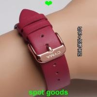 ราคา Strap CYMA Sima Watch Strap หนังแท้ ชาย 20|22 หญิง 14|16 อุปกรณ์เสริมโซ่นาฬิกาหนังวัว cyma (56060371505)