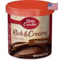 ราคา Betty Crocker Rich & Creamy Chocolate Frosting 16oz นําเข้าจากอเมริกา (48106080251)