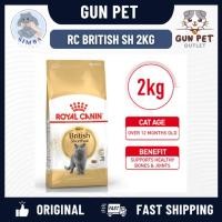 ราคา [FULLFILL BY SHOPEE] Gun Pet Royal Canin Shorthair Adult Kitten 2kg อาหารแมวแห้ง Makan Kucing Royal Canin 2kg (45154919694)
