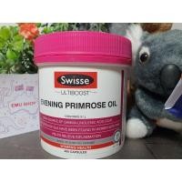 ราคา Swisse Ultiboost Evening Primrose Oil น้ำมันอีฟนิ่งพริมโรส จำนวน 200 เม็ด เพื่อผิวสวย ลดการปวดประจำเดือน (3797539346)