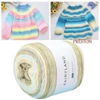 ราคา PRESTON เส้นด้ายขนสัตว์สีรุ้ง, เส้นด้ายเค้กฝ้ายทอมือ, ย้อมสีถักโครเชต์ 100 กรัม ไล่โทนสีนุ่ม หลากสี ผ้าพันคอ (53013832464)