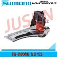 ราคา Shimano Ultegra R8000 สับจานหน้า 2x11Speed Bike Bicycle Brazed On (50900818954)