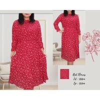 ราคา Mn ผ้าชีฟอง สีแดง*** (3092605827)