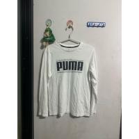 ราคา เสื้อยืดแขนยาว Puma สีขาว มือสองของแท้ (43109216195)