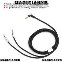ราคา MAGICIANXB อัพเกรดสายหูฟัง, 3.5 มม.ถึง Dual 2.5 มม.1.2 M/3.9ft เปลี่ยนสายสัญญาณเสียง,สีดําถักสําหรับ Sol Republic Master Tracks HD V8 V10 V12 X3 หูฟัง (51264655911)