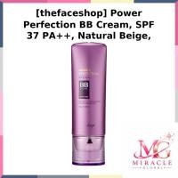 ราคา [thefaceshop] Power Perfection BB Cream, SPF 37 PA++, Natural Beige, 40g, 1 ชิ้น / บีบีครีมเกาหลี by MIRACLE (49714686125)