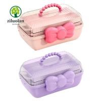 ราคา ZILUOLAN กล่องเก็บกิ๊บ, กล่องอัญมณีหลายชั้นกุทัณฑ์, เครื่องประดับผม pp กันน้ําน่ารักสาว (53013653450)