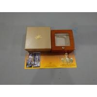 ราคา กล่องไม้ฝาใส ตรงรุ่นสำหรับใส่เหรียญทองคำถวายพระเพลิง ร9 พร้อมใบเซอร์ (หรือใส่เหรียญขนาดตลับวงนอก 4.5 เซน) ผ่านใช้ (50905939151)