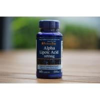 ราคา Puritan's Pride Alpha Lipoic Acid 600 mg 60 Capsules. (2319586889)