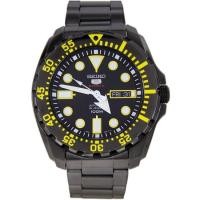 ราคา SEIKO 5 Sports นาฬิกาข้อมือผู้ชาย สีดำ สายสแตนเลส Automatic new model black ip SRP607K1 (578549794)