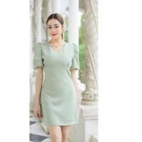 ราคา เดรสออกงาน สีเขียวมิ้น (26205034880)