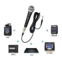 ราคา ไมค์พร้อมสาย ไมโครโฟน ร้องเพลง คาราโอเกะ Professional Dynamic Microphone (มีกล่อง) (20855286490)