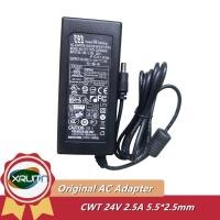 ราคา CWT CAE ของแท้060242 อะแดปเตอร์ AC 60W Charger 24V 2.5A สําหรับ Kodak Scanner I2900 I3200 i1120 1150 แหล่งจ่ายไฟ 5.5x2.5 มม.ปลาย (52761444181)