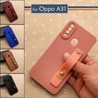 ราคา Oppo A31 Simple Ring I-Ring Back Case TPU Soft Cover Casing Colourful Stand Mobile Housing (43932841626)