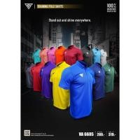 ราคา VERSUS เสื้อกีฬา เสื้อโปโล VA6605/6605N สีพื้น ของแท้100% (19674935464)