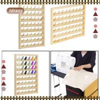 ราคา [tdraoy] Spool เย็บชั้นวางด้ายสําหรับองค์กรพร้อม SPOOL เย็บด้าย Rack Organizer หัตถกรรมเย็บปักถักร้อยชั้นวางด้ายไม้ชั้นวางและ B (54213538850)
