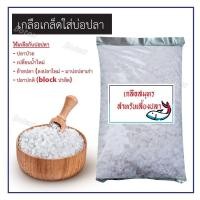 ราคา เกลือสำหรับใส่ตู้ปลา บ่อปลา เพื่อฆ่าเชื้อโรค เกลือสมุทร ไม่มีไอโอดีน (ขนาด 1000 กรัม) (4049187980)