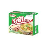 ราคา [สินค้าส่งด่วน] รสดีซุปก้อนรสหมู40กรัม (57163506697)