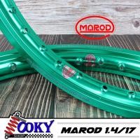 ราคา ล้อ MAROD 1.40 X 17 ขอบเรียบ วงล้อ ขนาด1.4ขอบ 17ลิขสิทธิ์แท้ สีเขียว วงล้ออลูมิเนียมสำหรับรถจักรยานยนต์ (21218082971)