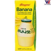 ราคา [769828221591] Banana Flavor Milk Brand Binggrae 200 Ml นมรสกล้วย บิงเกร 200 มล. (49463427070)